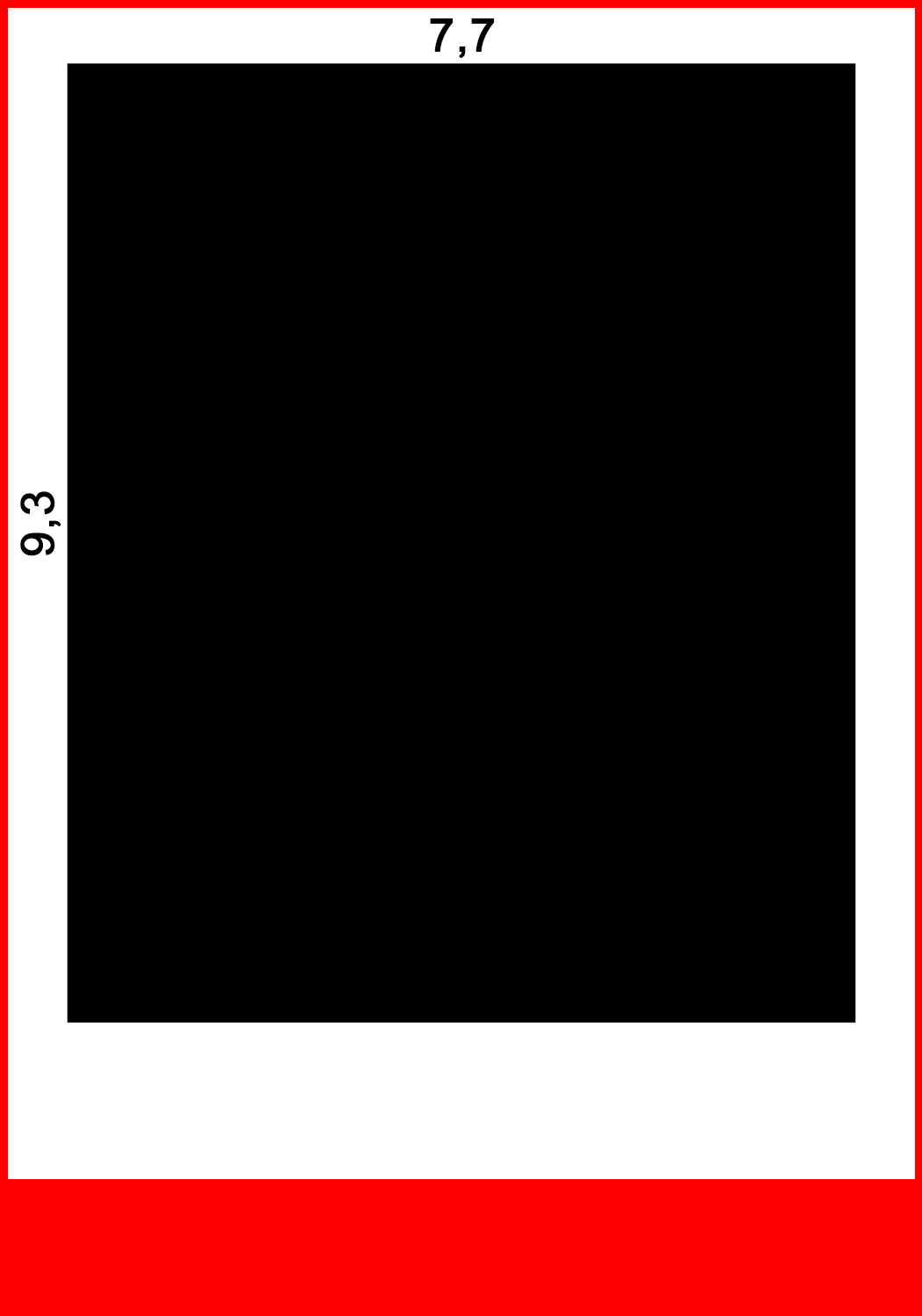 Ukuran Photo Polaroid Postcard & Ukuran Cetak Pas Foto - Minda Film School