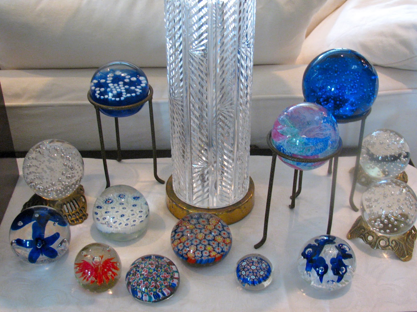 MAY DAYS Crystal Ball Paperweight Collection