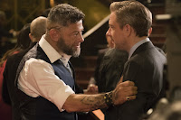 Andy Serkis and Martin Freeman in Black Panther