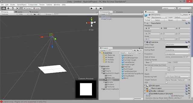 Tutorial Augmented Reality dengan Vuforia Extension | Unity3D 4 ~ Afid ...