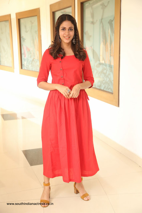 Lavanya Tripathi at Radha movie Success Meet