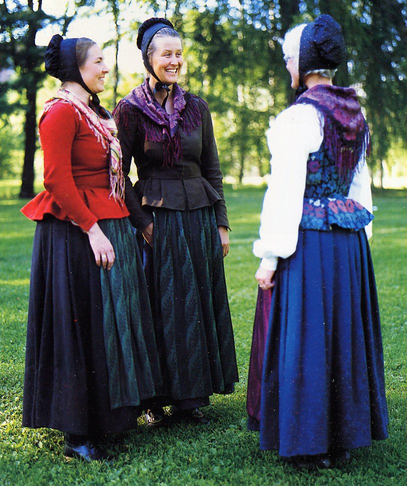 FolkCostume&Embroidery: Overview of Norwegian Costumes. Part 1, the ...