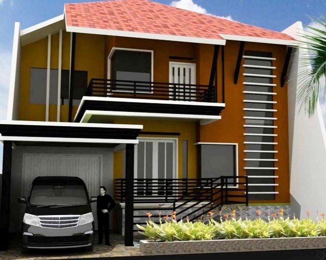 Model Desain Rumah Minimalis 2 Lantai Modern Sederhana Model Desain Rumah Minimalis 2 Lantai Modern Sederhana