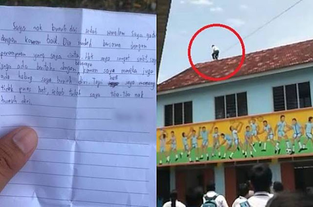 Bocah 13 tahun bunuh diri karena sakit hati