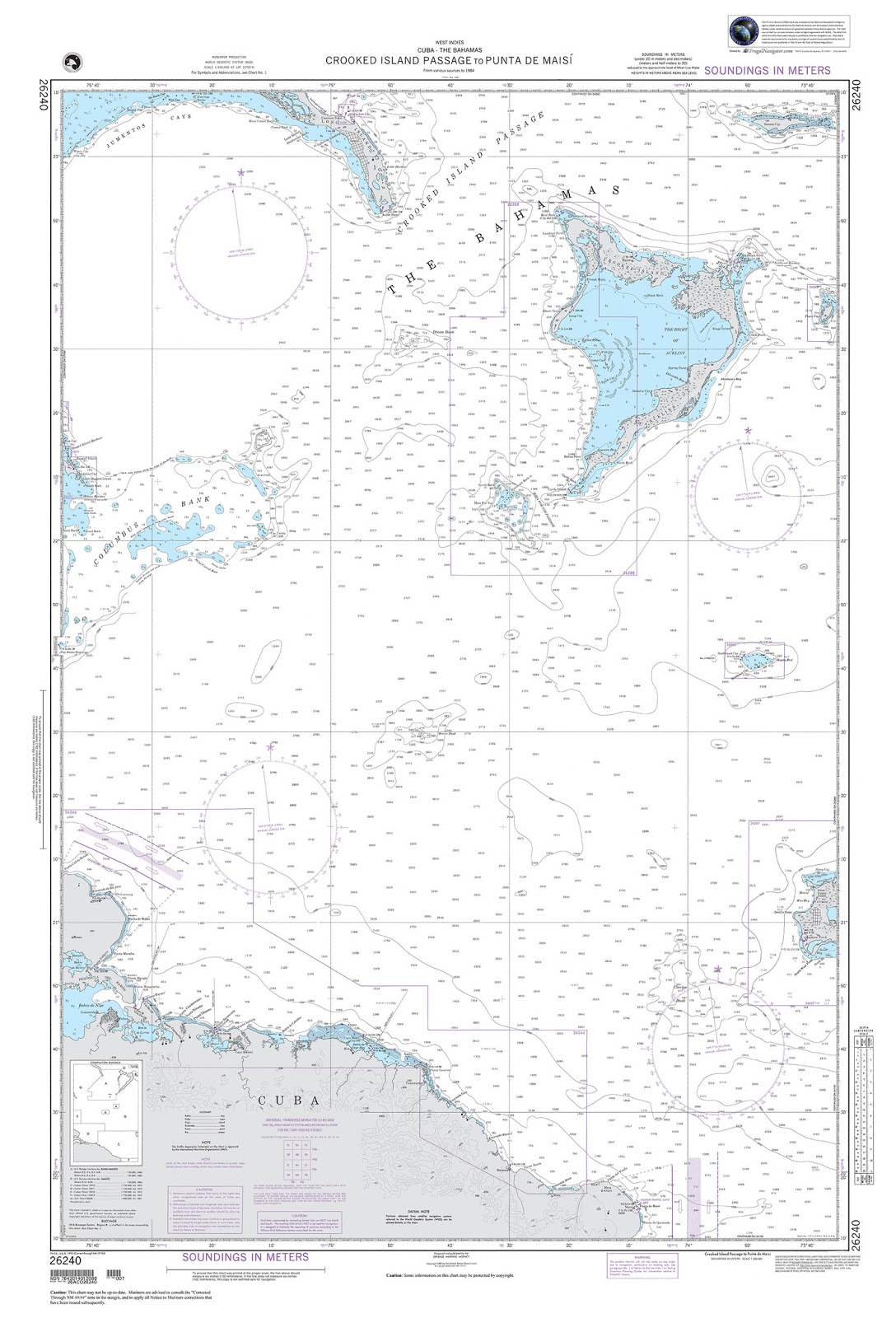i think what 2m randolph is saying is at 2 am there is a change course to straight south which would send the ship through the crooked islands passage i think what 2m randolph is saying is at 2 am there is a change course to straight south which would send the ship through the crooked islands passage