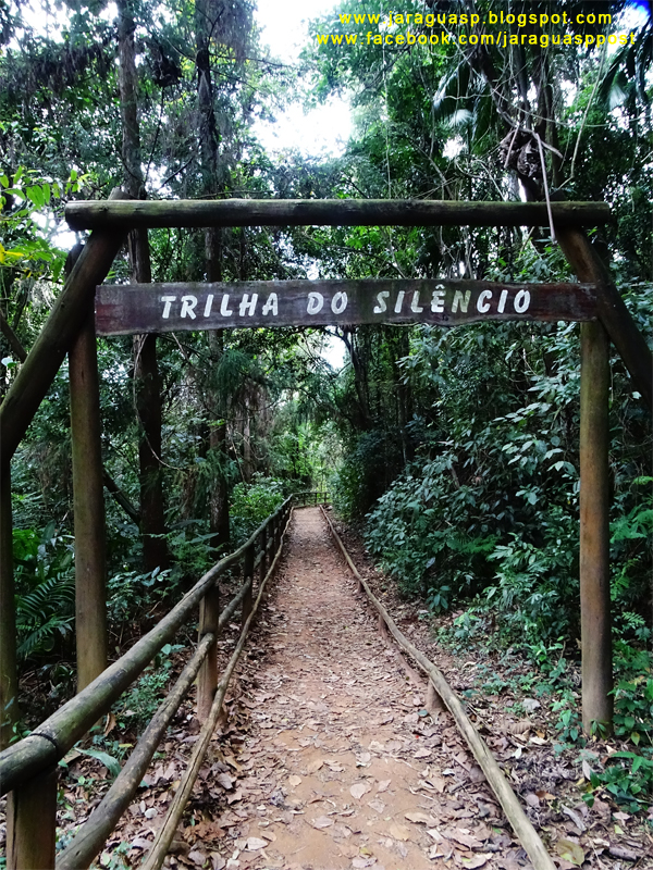 A Trilha do Silêncio tem 828 metros (ida e volta) A Trilha do Silêncio tem 828 metros (ida e volta)