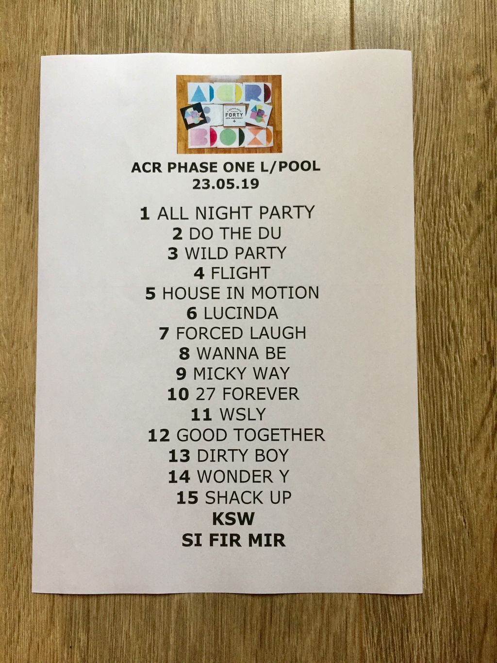 ACR Gigography - 23 May 2019, Jacaranda Records - Phase One, Liverpool