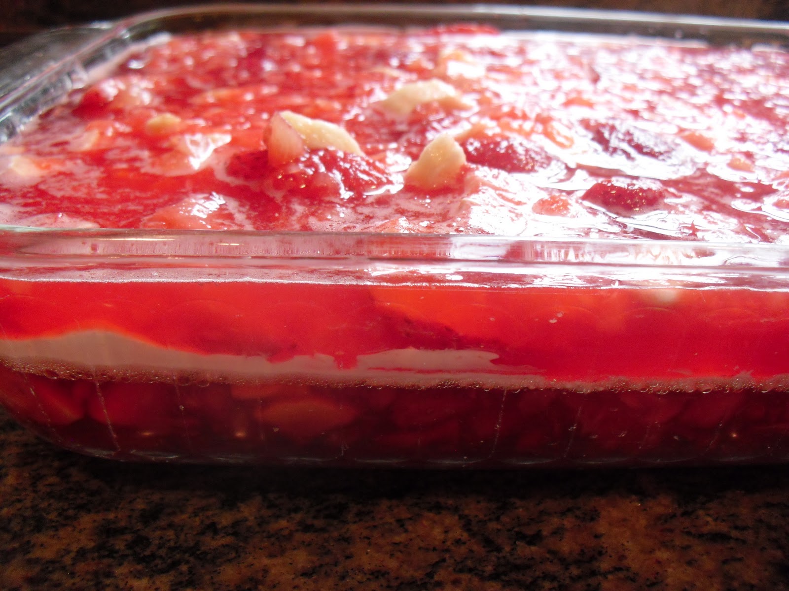 Twisted Flavor Strawberry Delight Jello Salad