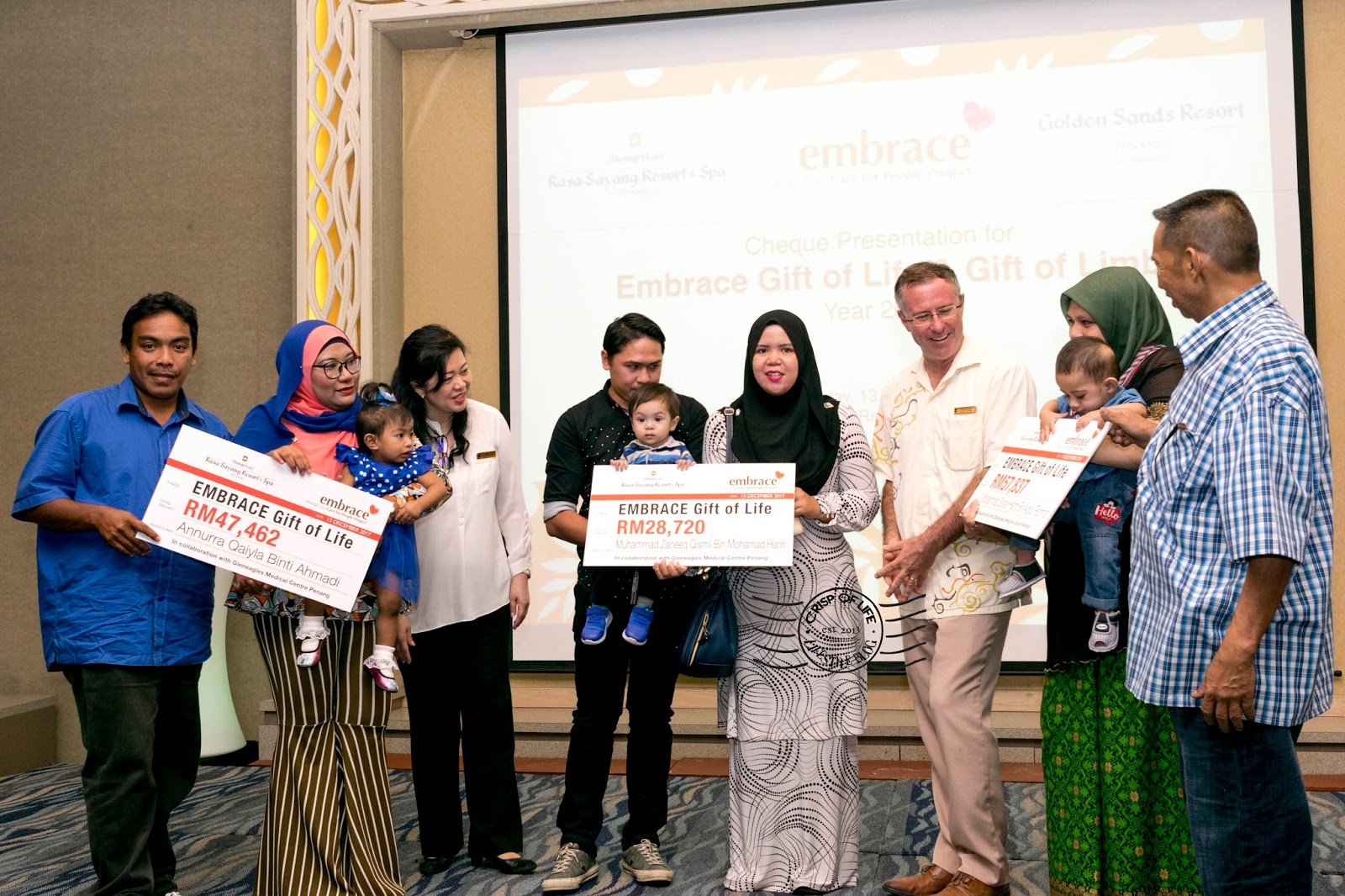 Embrace, Gift of Life and Gift of Limb - A CSR Project by Shangri-La's Resort Penang