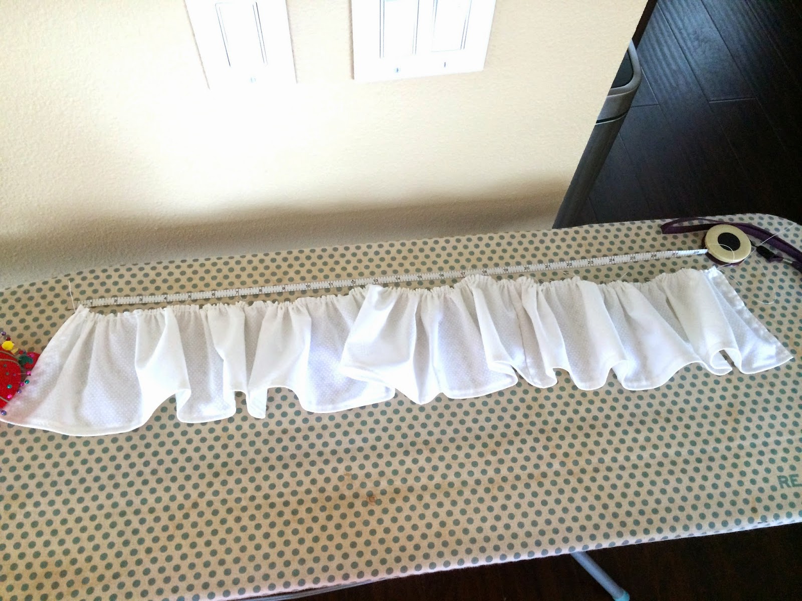 Saleena DIY Ruffled Crib Skirt Tutorial