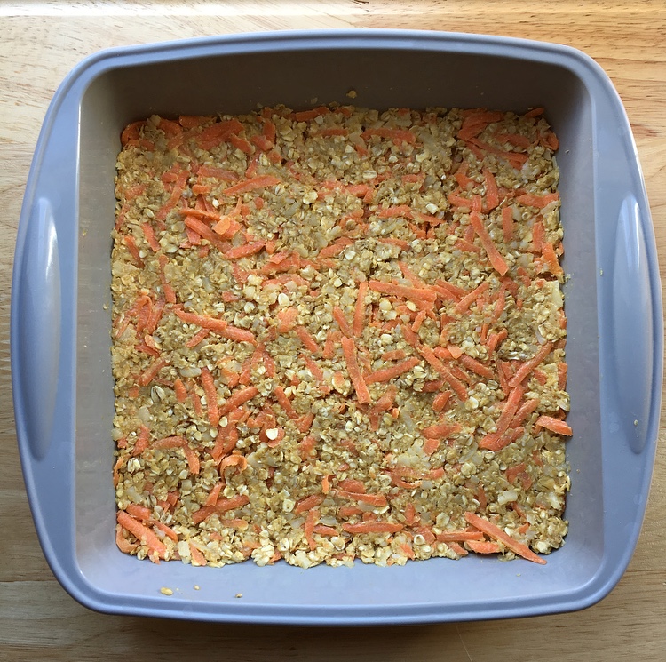Savoury Vegetable Flapjack - All About Kids