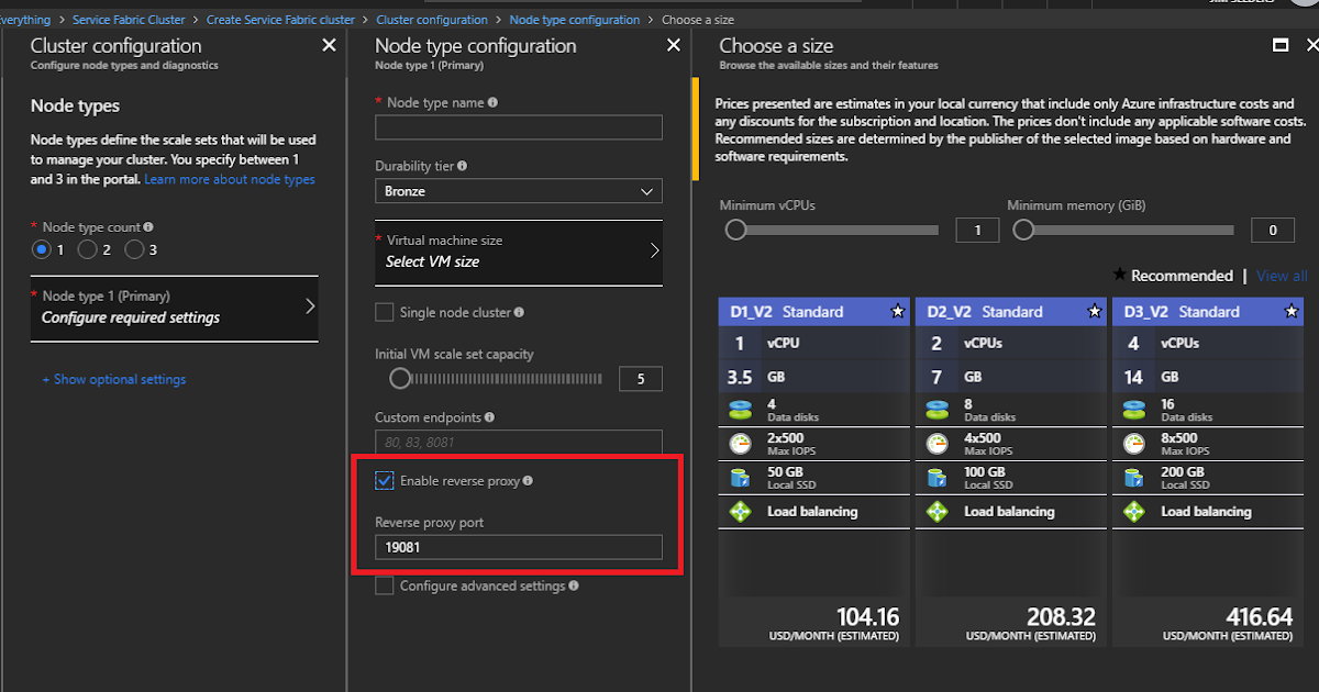 On Azure Service Fabric Application Gateway