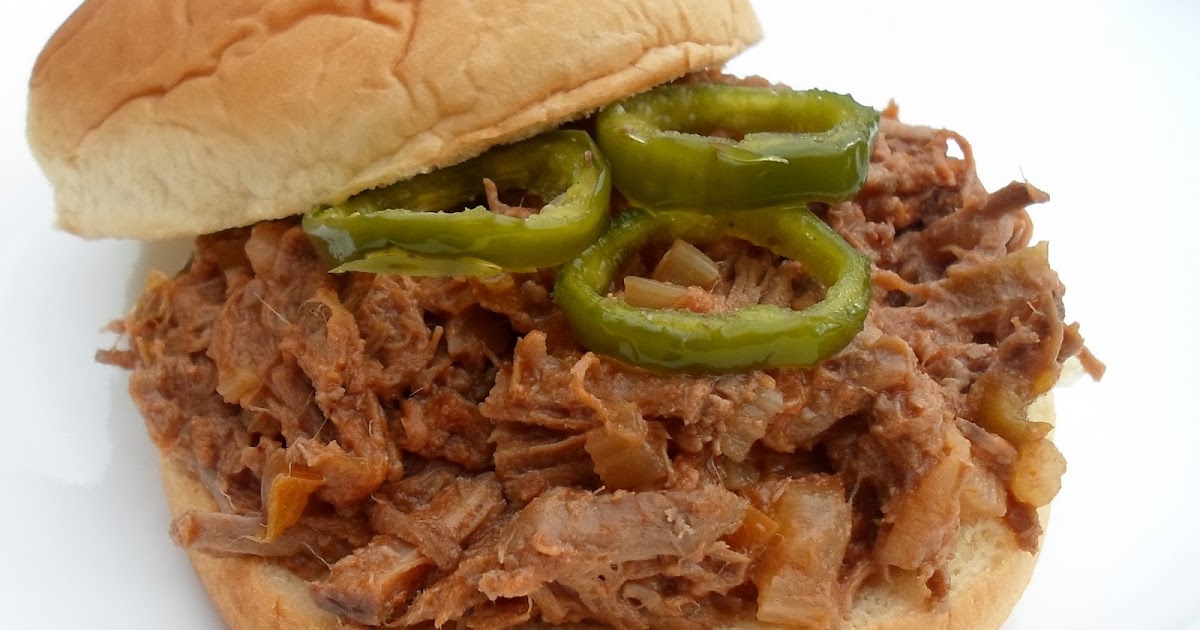 Happier Than A Pig In Mud Chuck Roast Sloppy JoesSlow Cooker Recipe