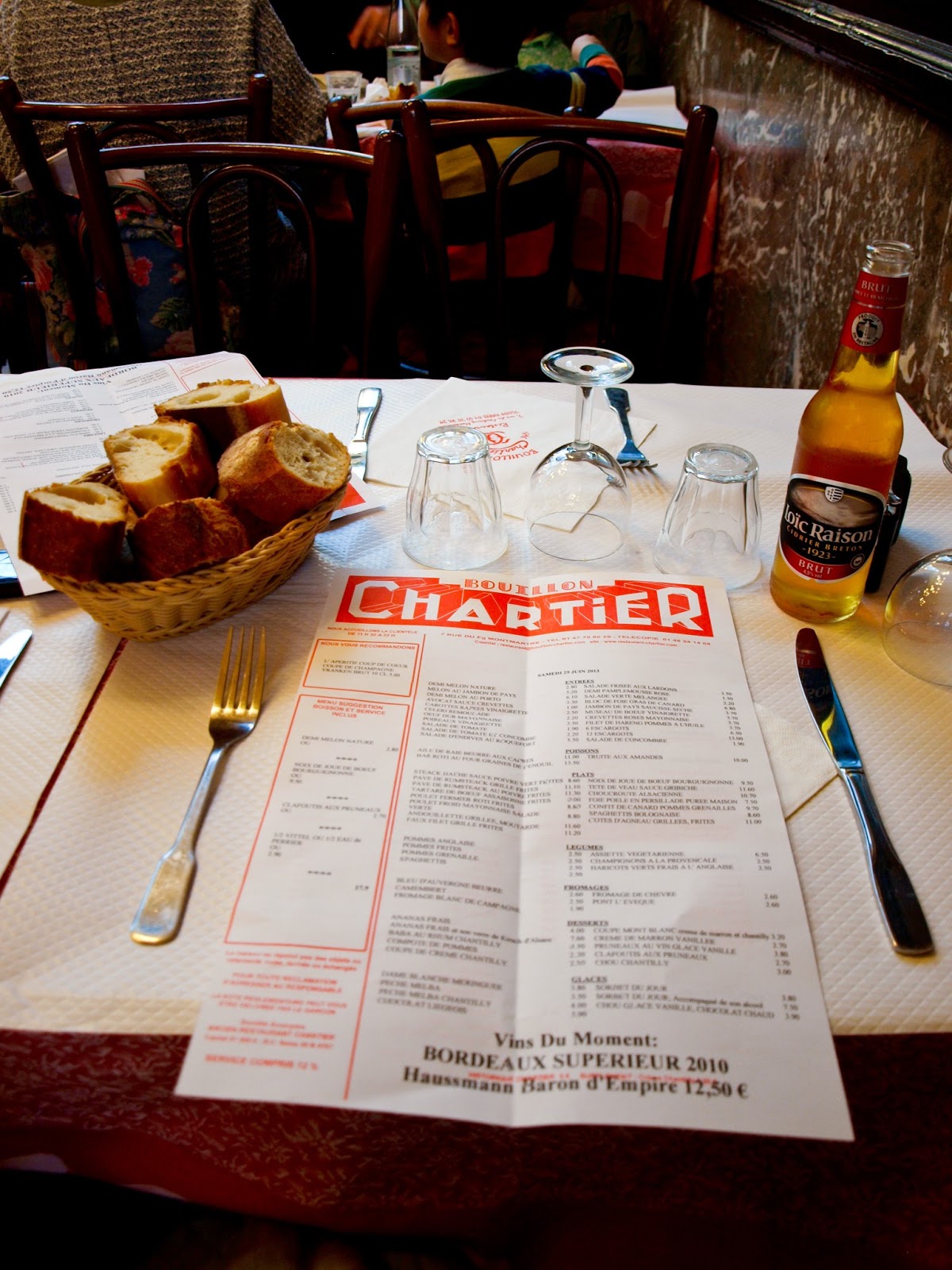 Good gobble! Le Bouillon Chartier