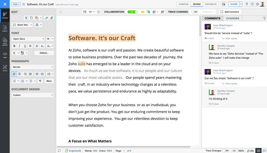 Best 5 free word processing software alternatives to MS Word | best4pcs