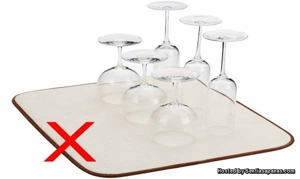 9 Perkara Biasa Kita Buat Dengan Cara Yang Tidak Betul Keringkan cawan dengan cepat