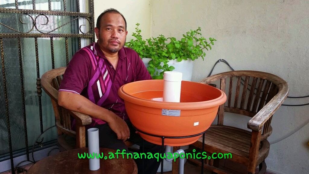 diy aquaponics heater 20 mm StrainerBell Installation Instruction