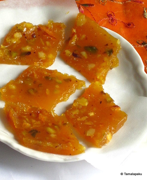 Orange Honey Halwa
