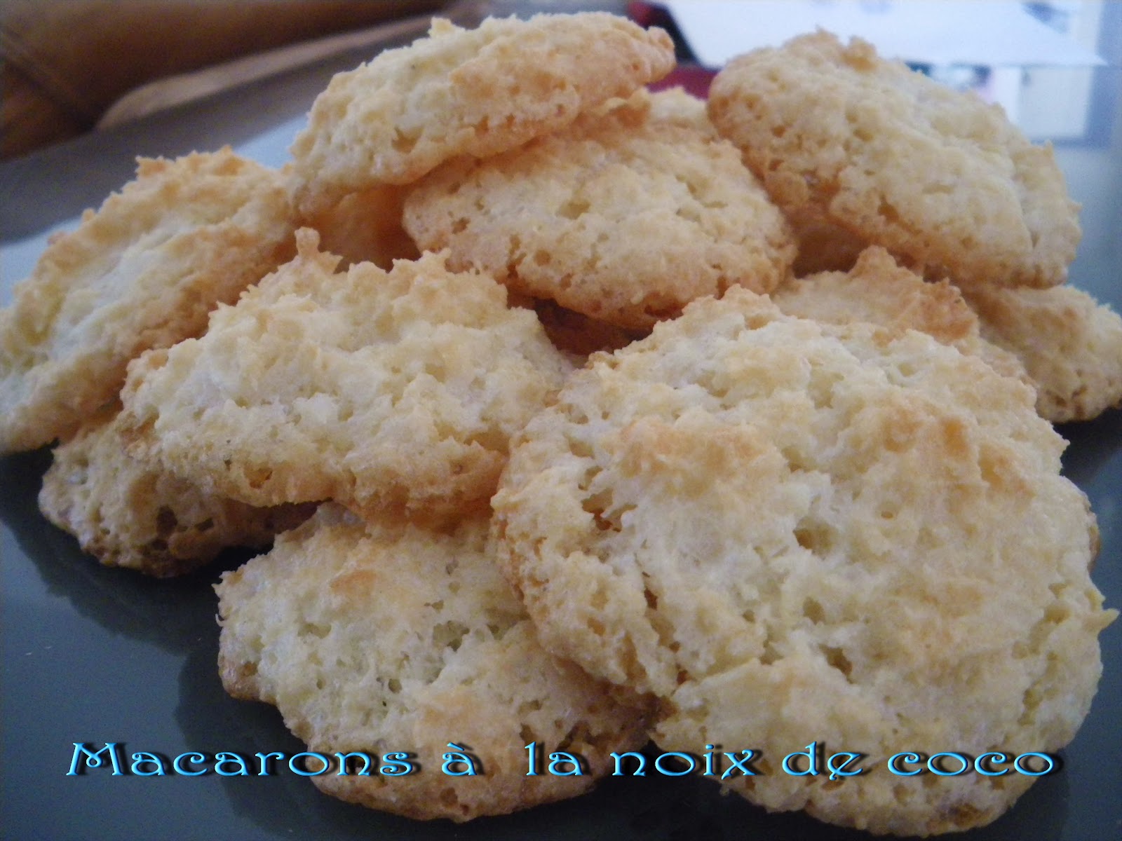 GATEAU GAGA Love cakes Macarons à la noix de coco