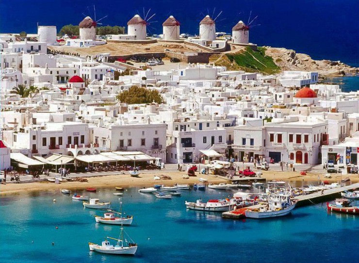 33 Amazing Beaches From Around The World - Mykonos, Greece 33 Amazing Beaches From Around The World - Mykonos, Greece