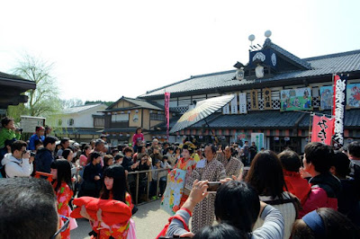 Oiran Procession at Toei Kyoto Studio Park 