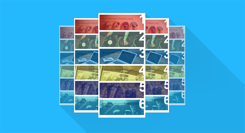 Widget Popular Post Warna-Warni