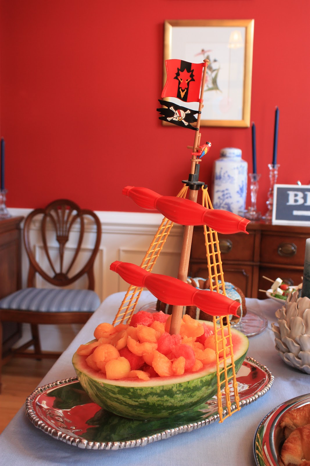 Pirate Baby Shower Ideas - DIY Baby Shower Party Ideas for Boys - Hip Who Rae - See more ideas ...