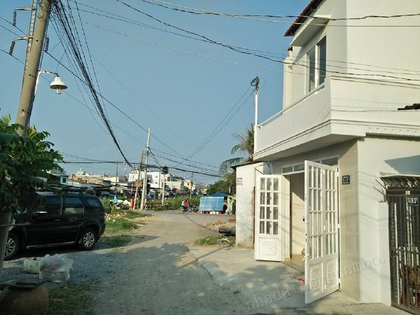 Bán nhà quận Bình Thạnh hẻm xe hơi đường Nơ Trang Long