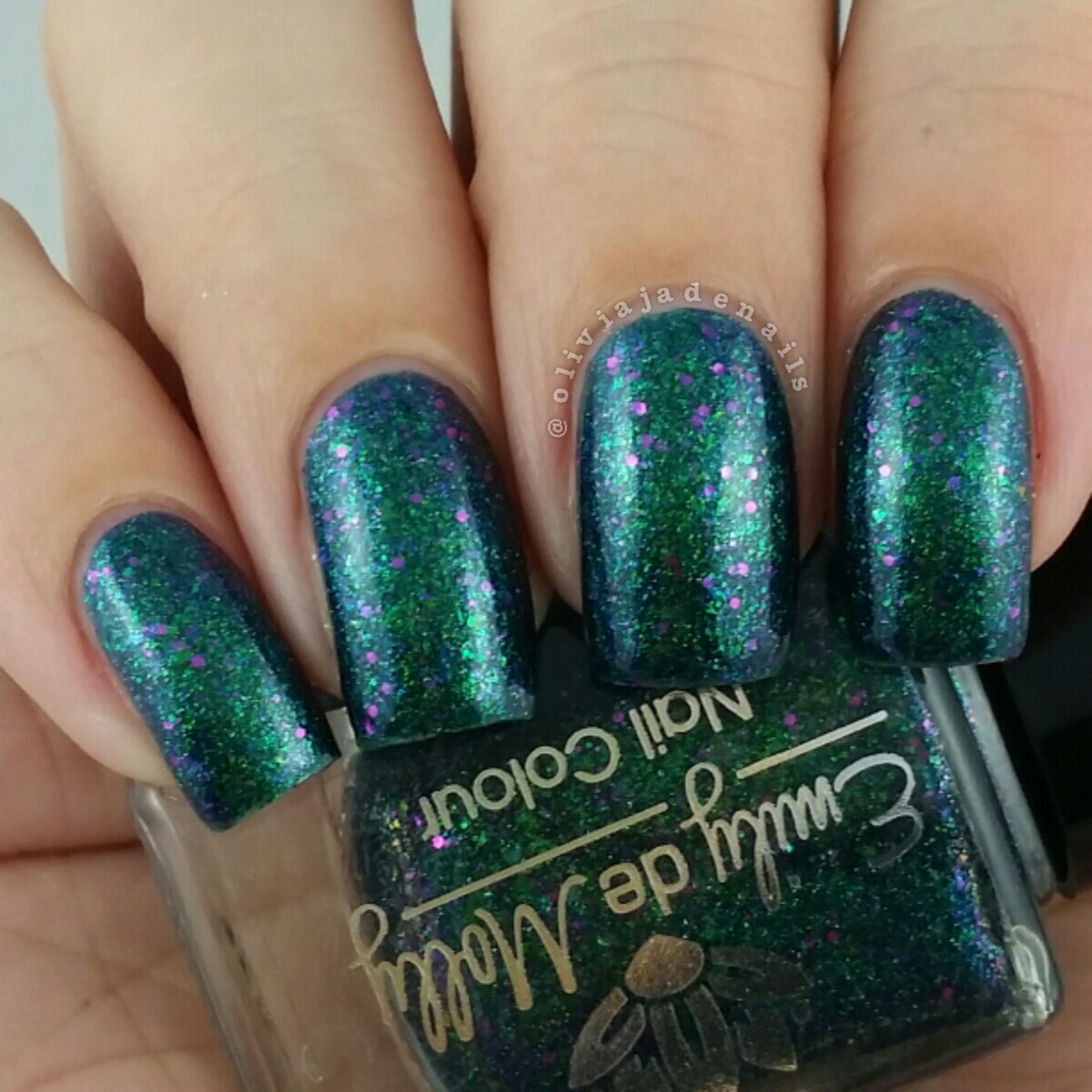 Emily de Molly Carve My Initials swatched by Olivia Jade Nails