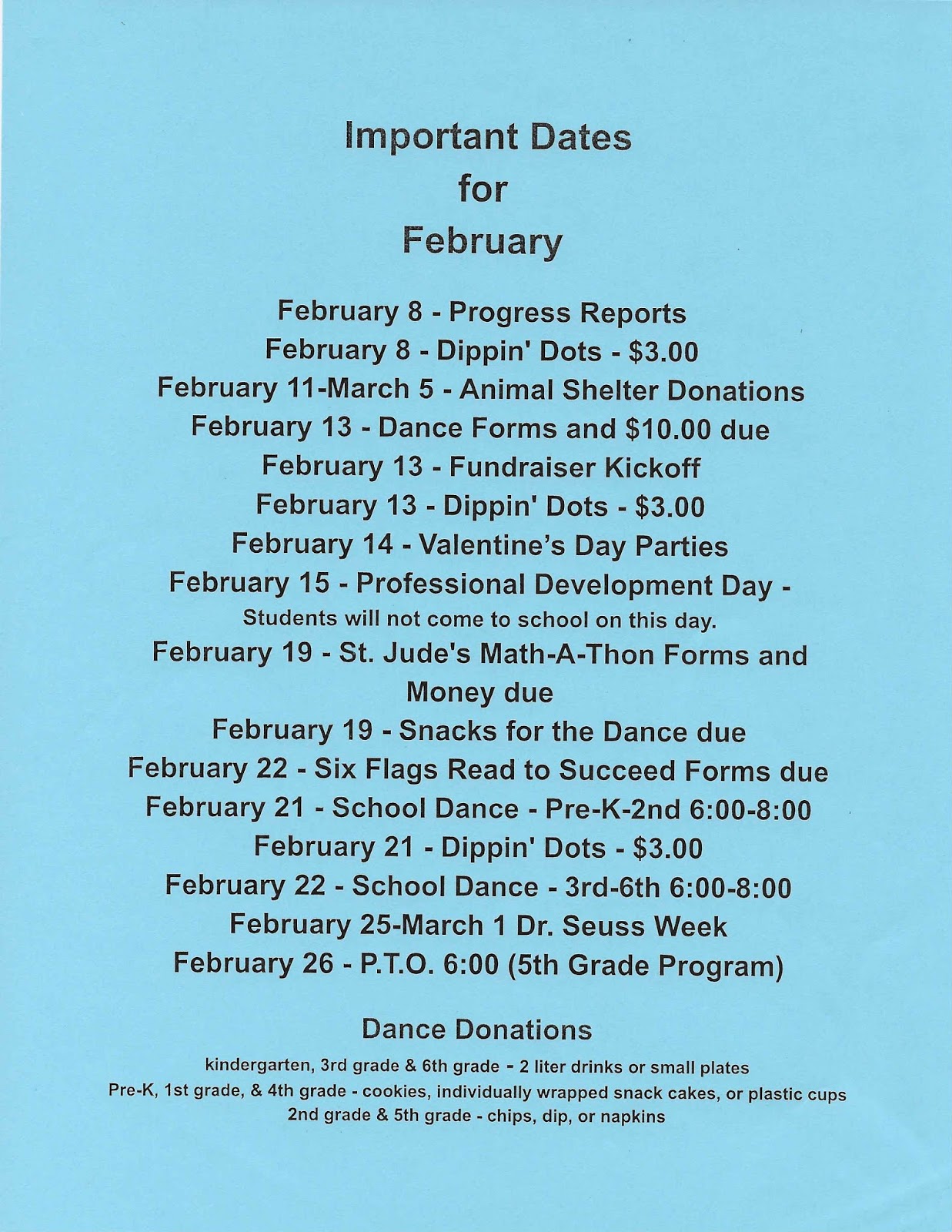 Raymond L. Young "A good place to learn and grow!": Important February