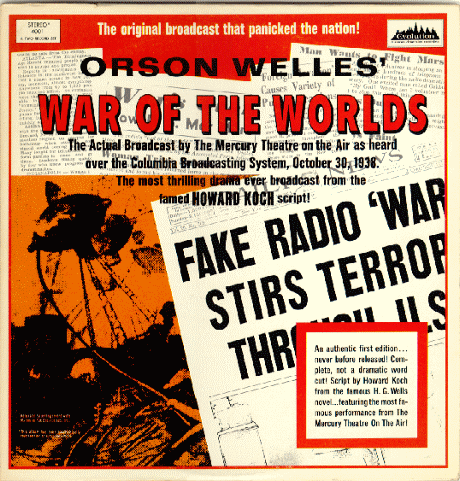 The War of the Worlds at the Internet Archive
