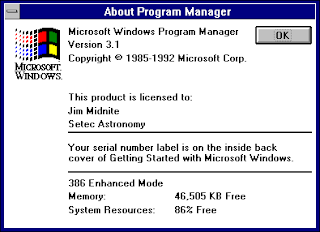 Windows 3.1: CARACTERISTICAS DE WINDOWS 3.1