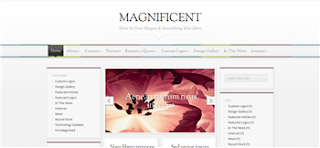 Magnificent Blogger Template