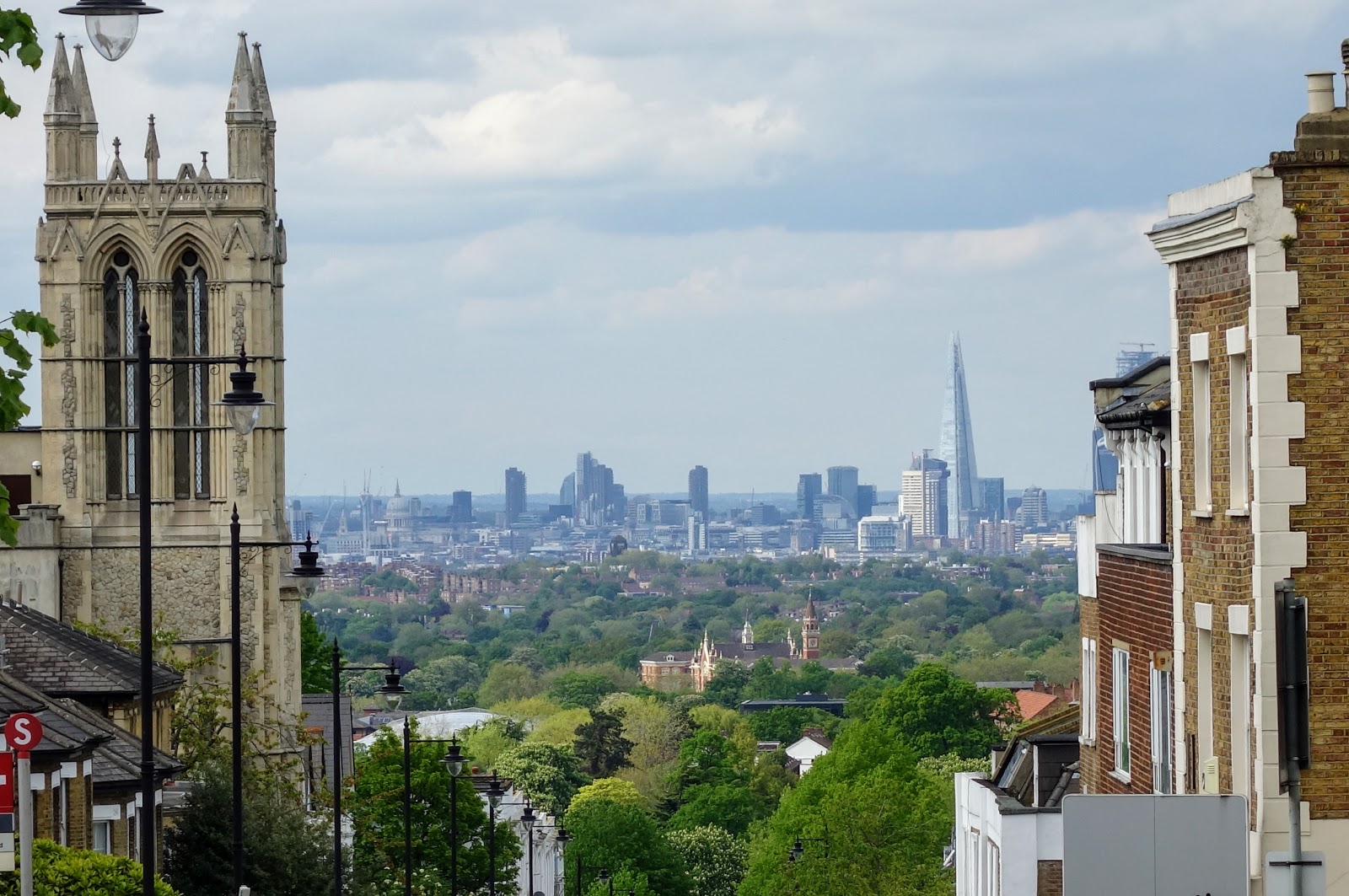 Layman's London: View down Gypsy Hill, South London
