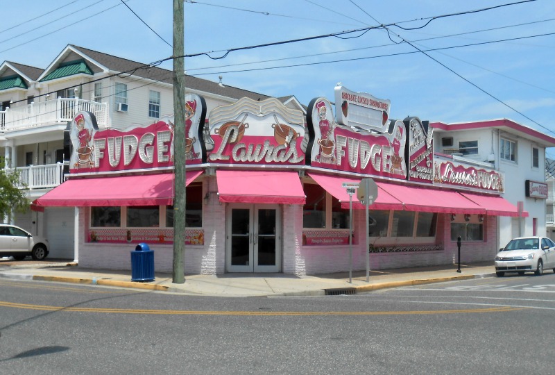 Pennsylvania & Beyond Travel Blog Laura's Fudge Shop in Wildwood New