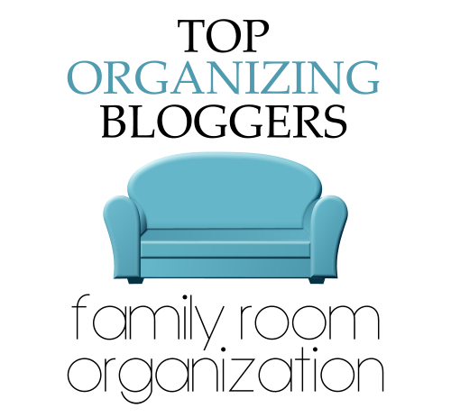 Top Organizing Bloggers Family Room Organization:: OrganizingMadeFun.com