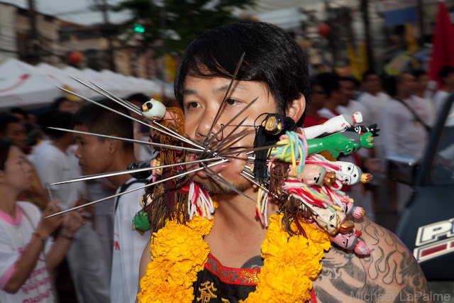 Mah Song - Phuket Vegetarian Festival 2012  © Michael LaPalme