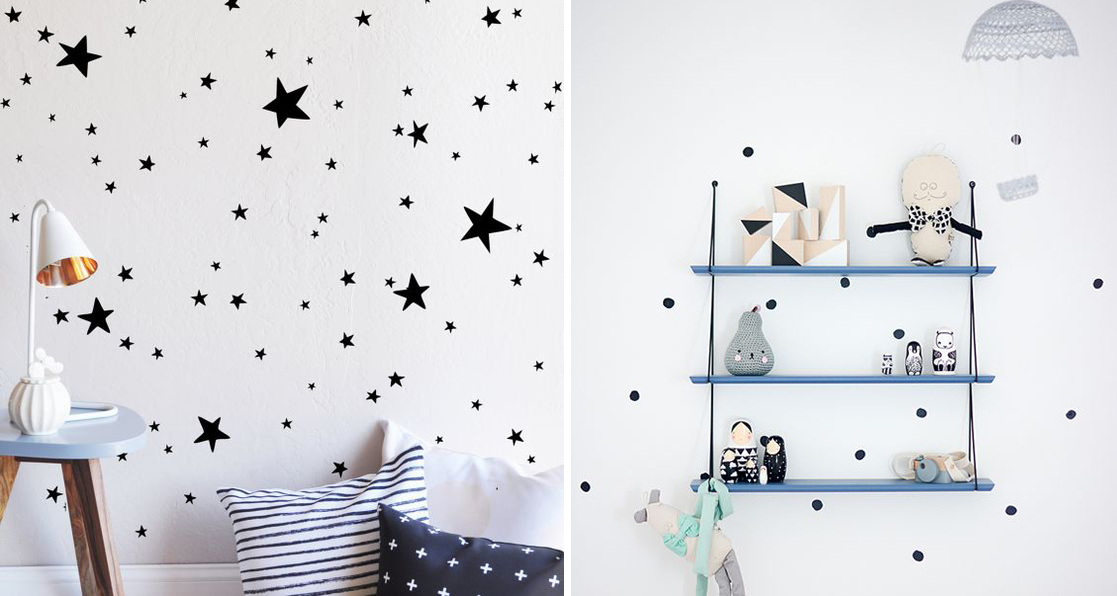 Wall Stickers Homes in Colour