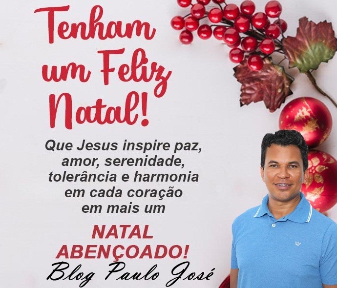 Blog do Paulo José: Desejo um feliz Natal a todos meus amigos e amigas