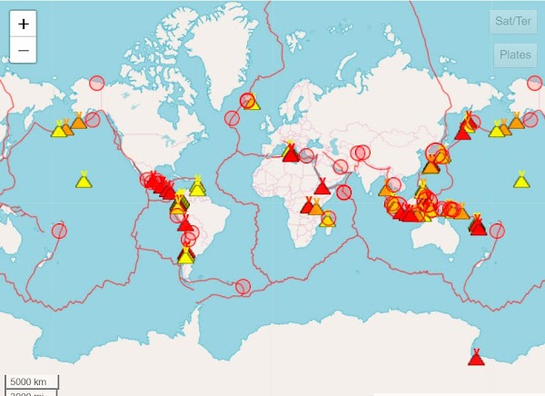 ALERTA MUNDIAL: los volcanes siguen despertando en varias partes del planeta. ALERTA MUNDIAL: los volcanes siguen despertando en varias partes del planeta.