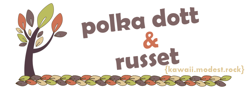 ♥ Polka dott & Russet