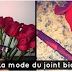 Ils roulent des joints avec des pétales de rose
