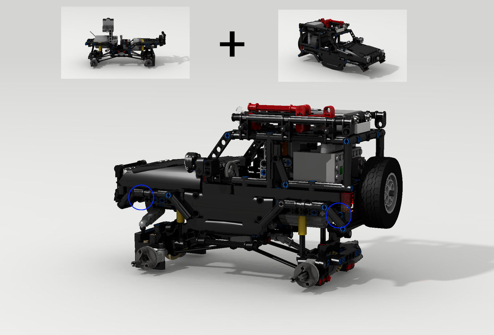 filsawgood Lego Technic Creations: Technic Suzuki Jimny Trophy custom -