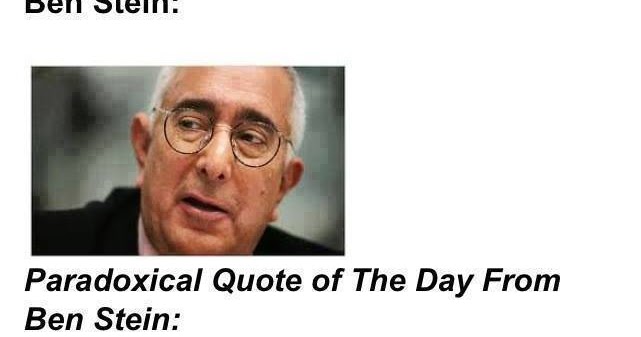 Ben Stein Insurance Quote / 106 Ben Stein Quotes That Reflect His Mind