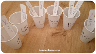 negative prefixes plastic cups