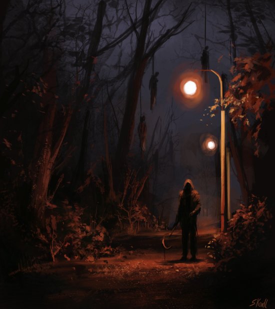 As ilustrações de fantasia e terror de Stefan Koidl Stefan Koidl artstation deviantart arte ilustrações fantasia terror sombrio