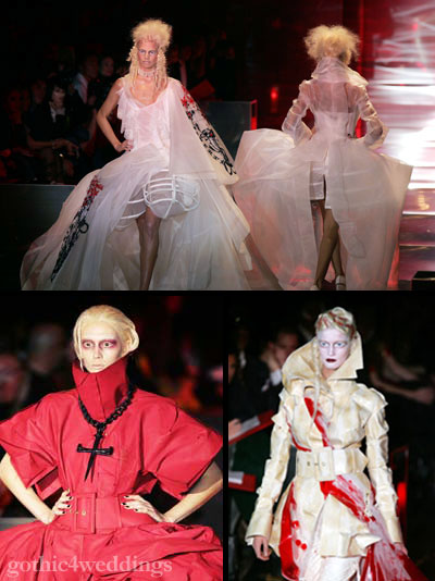 Gothic Glamour in Paris Fashion Week | Handmade Victorian, Steampunk ...