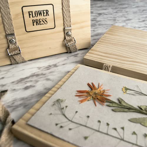 kit prensado de flores de Fábrica de Texturas