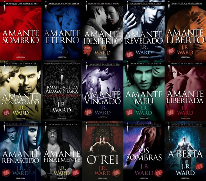 Conheça a Série “Irmandade da Adaga Negra” de J.R. Ward @univdoslivros