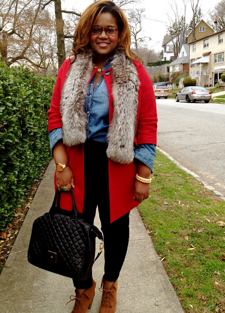 The Style Climber: Red Comfort